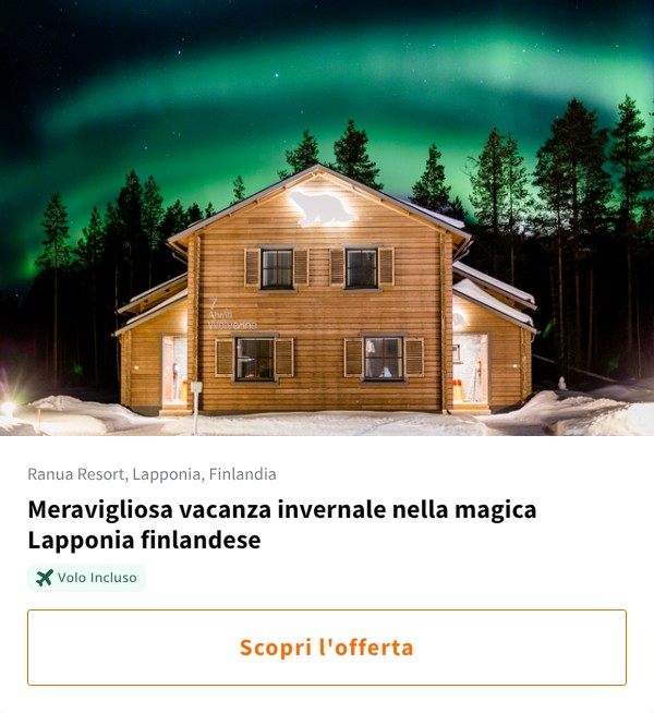 Meravigliosa vacanza invernale nella magica Lapponia finlandese