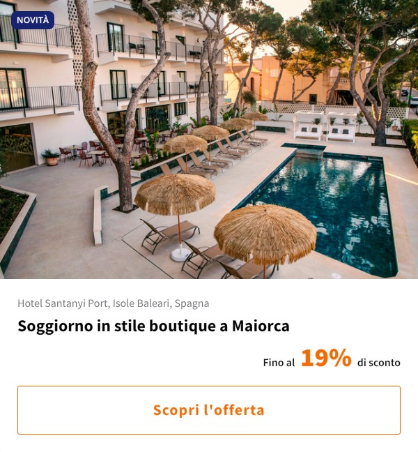 Soggiorno in stile boutique a Maiorca