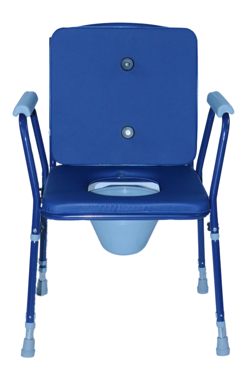 Sedia con copriseduta sollevato