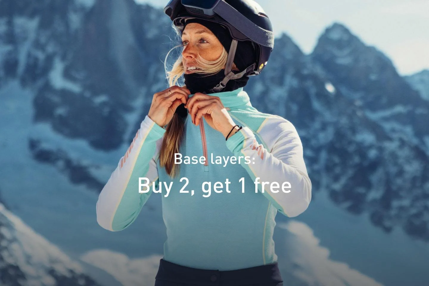 Base layers: Buy 2, get 1 free