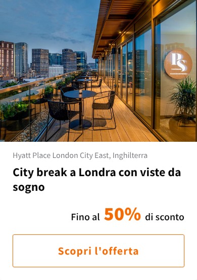 City break a Londra con viste da sogno