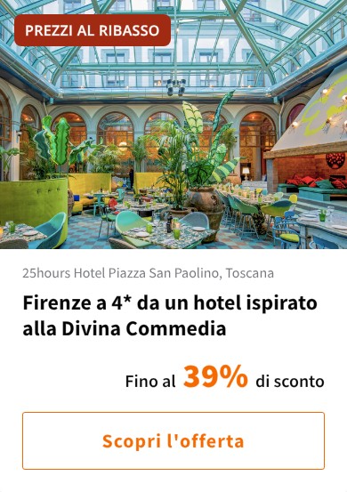 Firenze a 4* da un hotel ispirato alla Divina Commedia