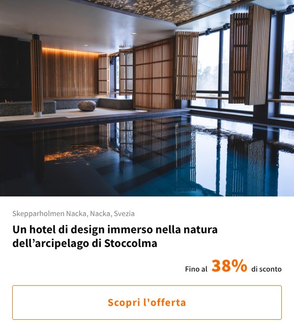 Un hotel di design immerso nella natura dell%27arcipelago di Stoccolma