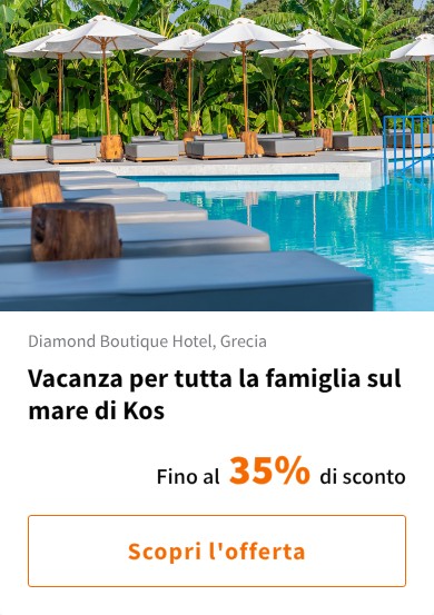 Vacanza per tutta la famiglia sul mare di Kos