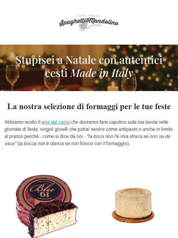🧀 La nostra selezione di formaggi per le tue feste