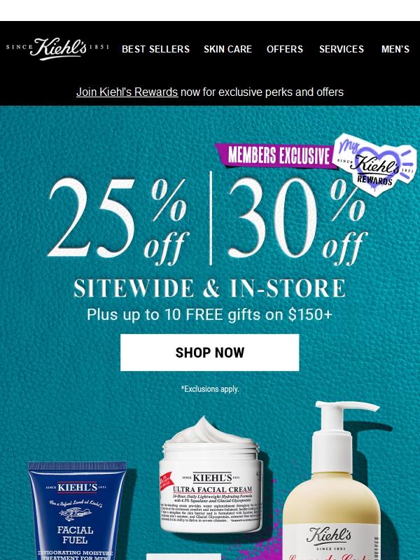 ❄️25% OFF Sitewide/In-Store + FREE Gifts Starts Now!❄️