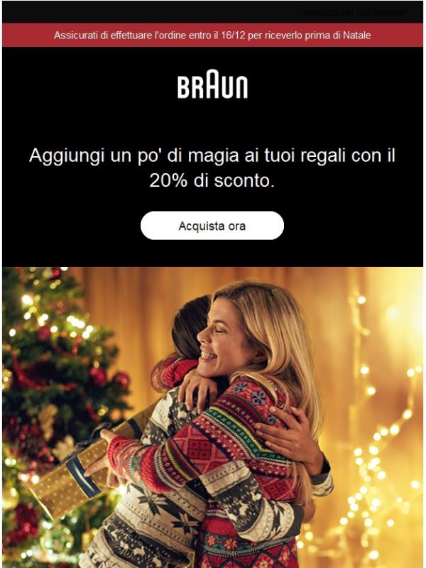 Trova il regalo di Natale perfetto 🎁