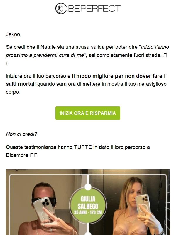 ❌ Il Natale NON è una scusa valida.