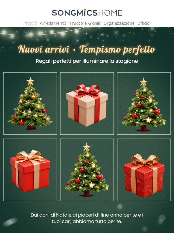 Nuovi arrivi per completare la tua lista 🎁