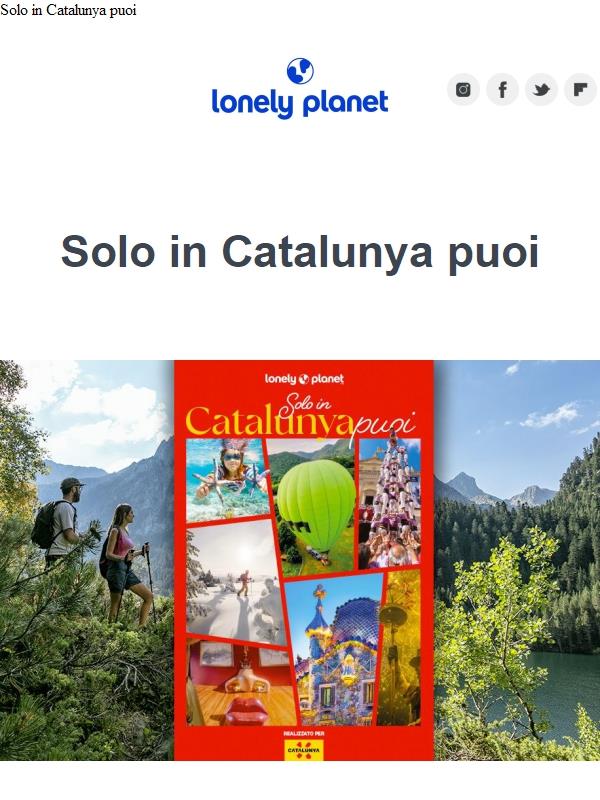 Scarica gratis la guida "Solo in Catalunya puoi"