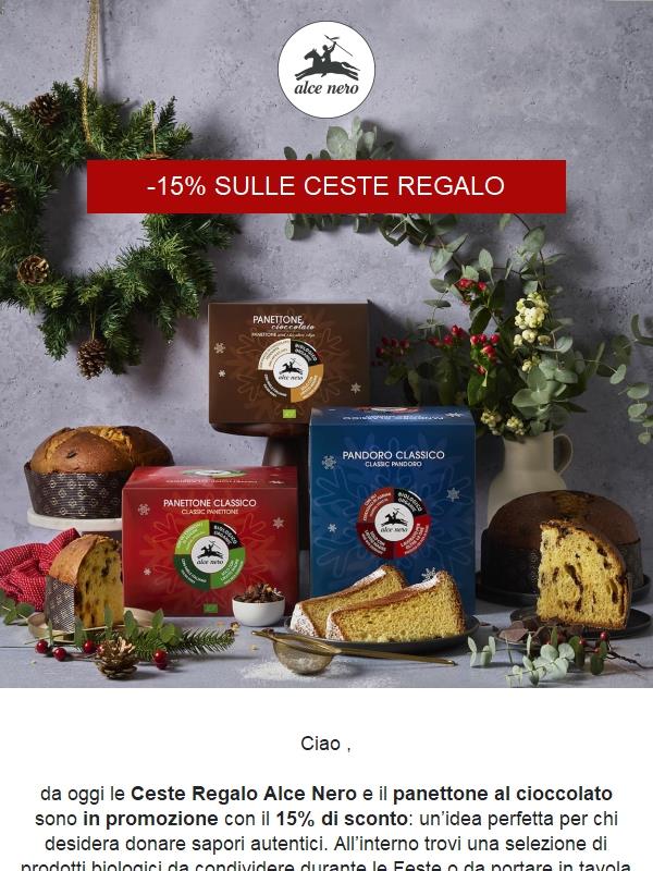 Le Ceste Regalo sono in promozione!
