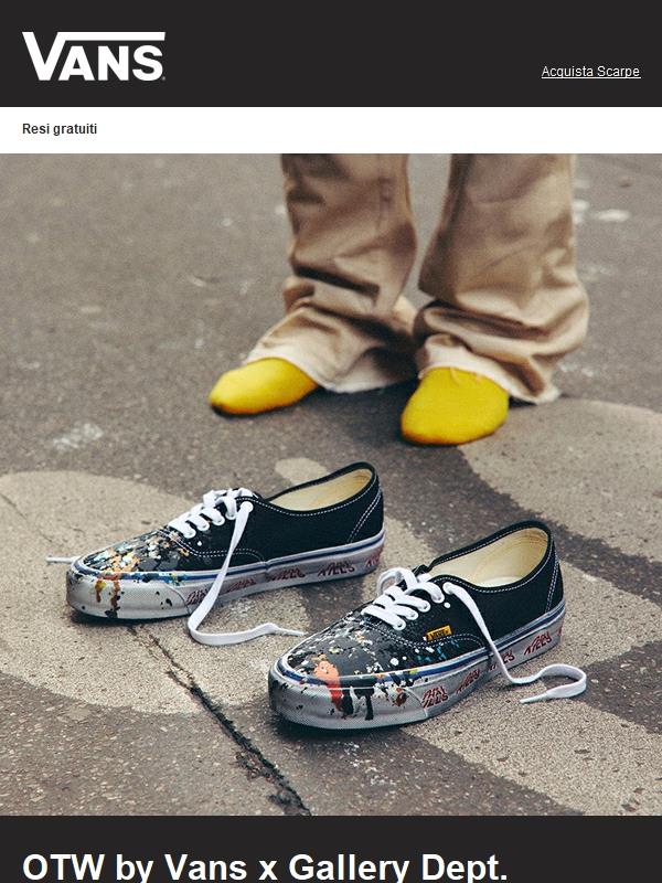 OTW BY VANS x GALLERY DEPT. AUTHENTIC REISSUE 44