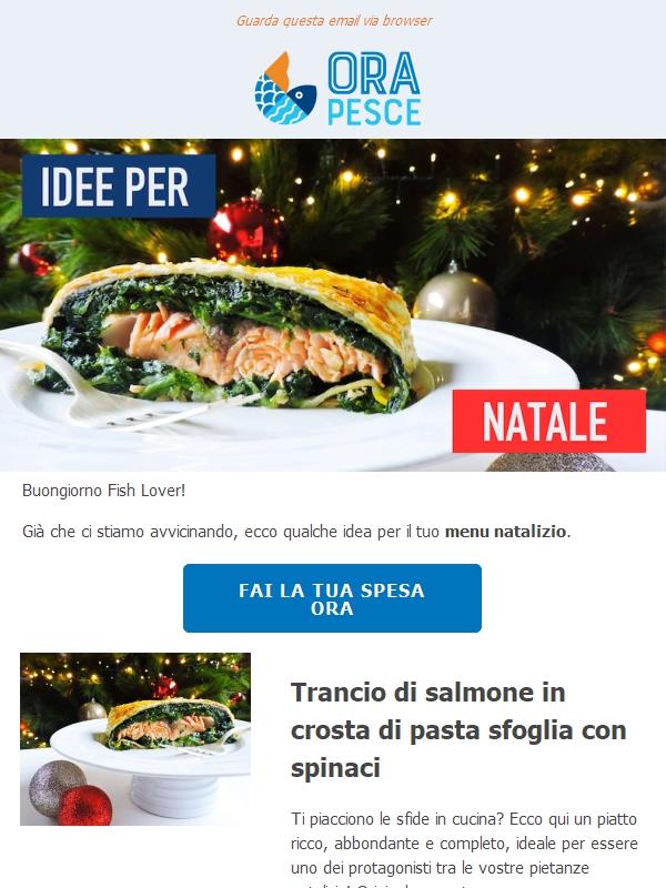 Una ricetta natalizia per te, Fish Lover. 🎄