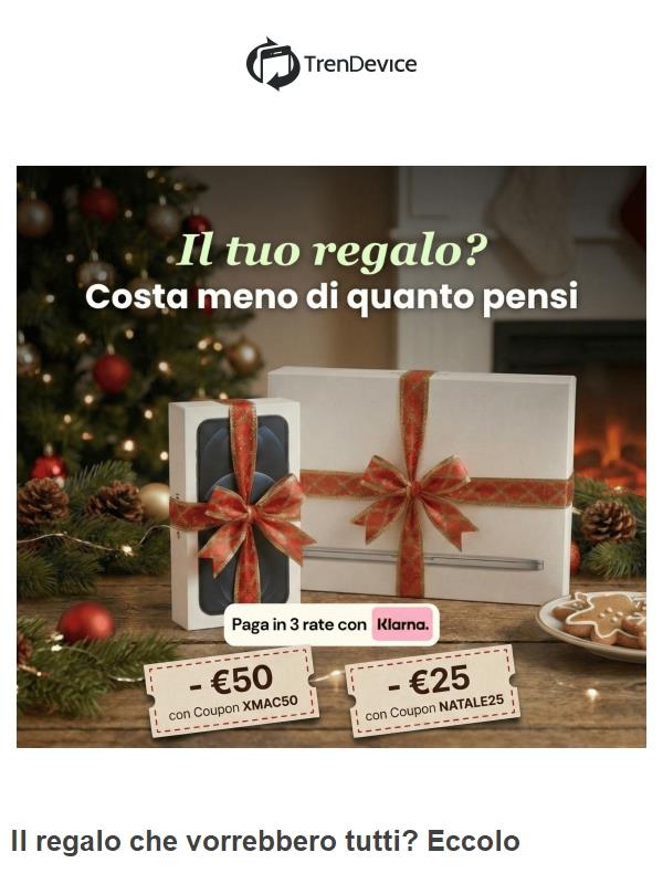 C'è un codice segreto per te (vale 50€) 🤫