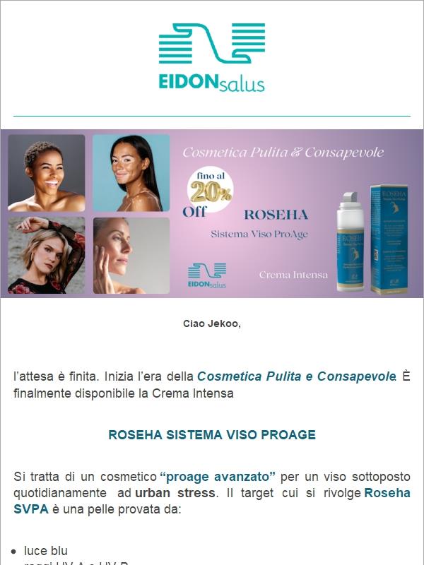 Ecco ROSEHA Sistema Viso ProAge