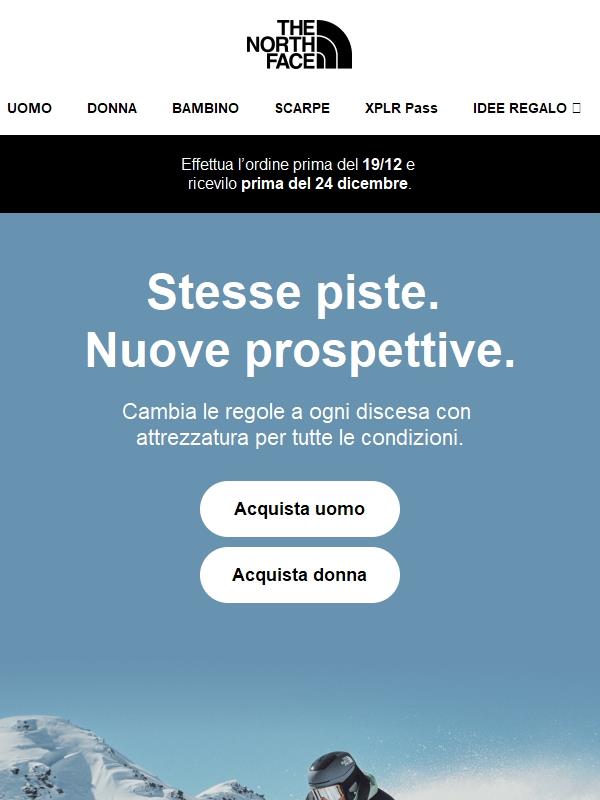 The North Face® Snowsports Collection è disponibile