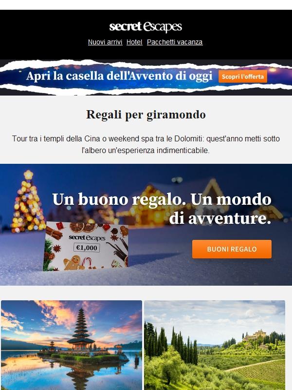 Regali di Natale? Ci pensiamo noi