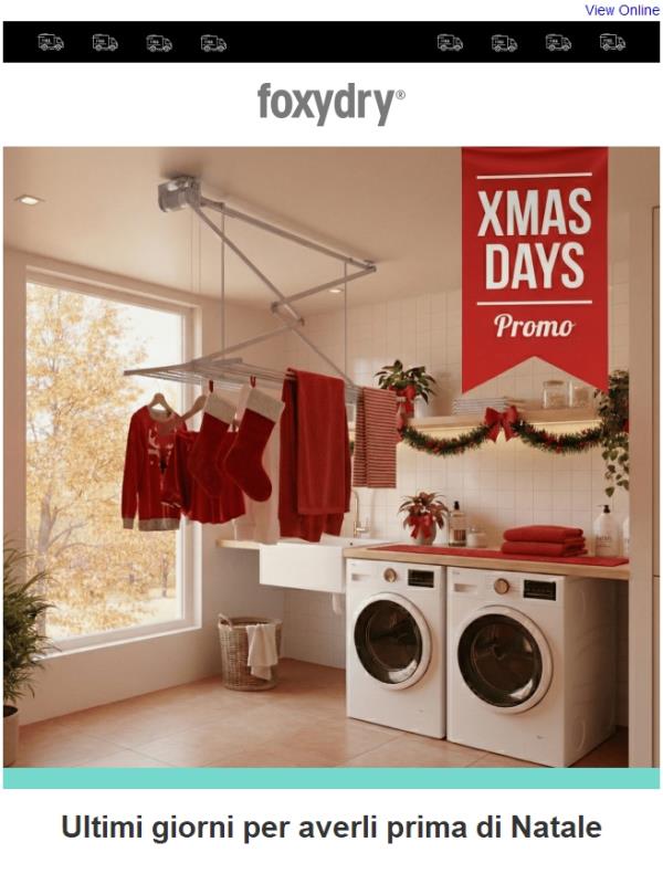 Sono tornati i XMAS Days Foxydry 🎄