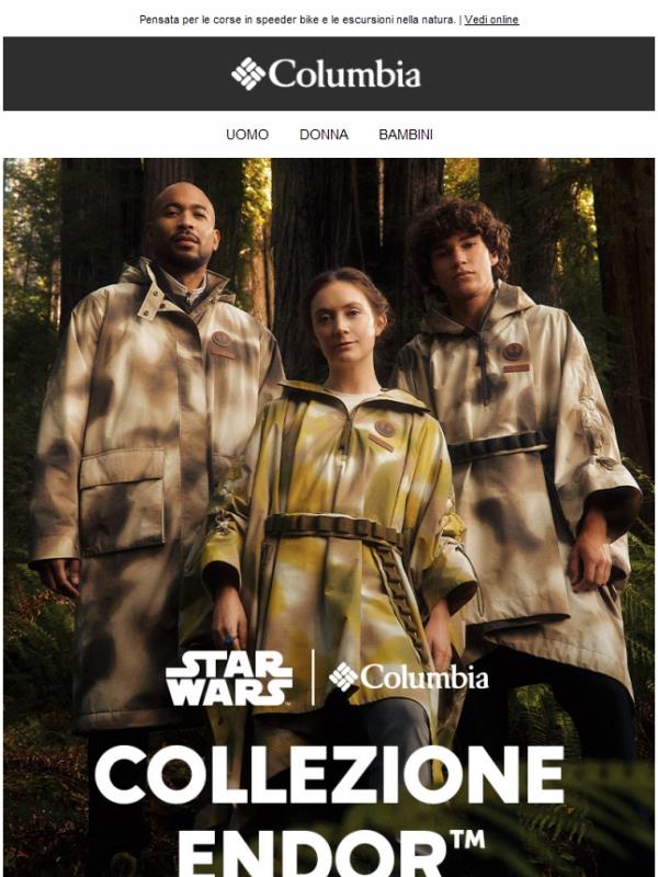 La NUOVA collezione Star Wars™ Endor™ è arrivata.