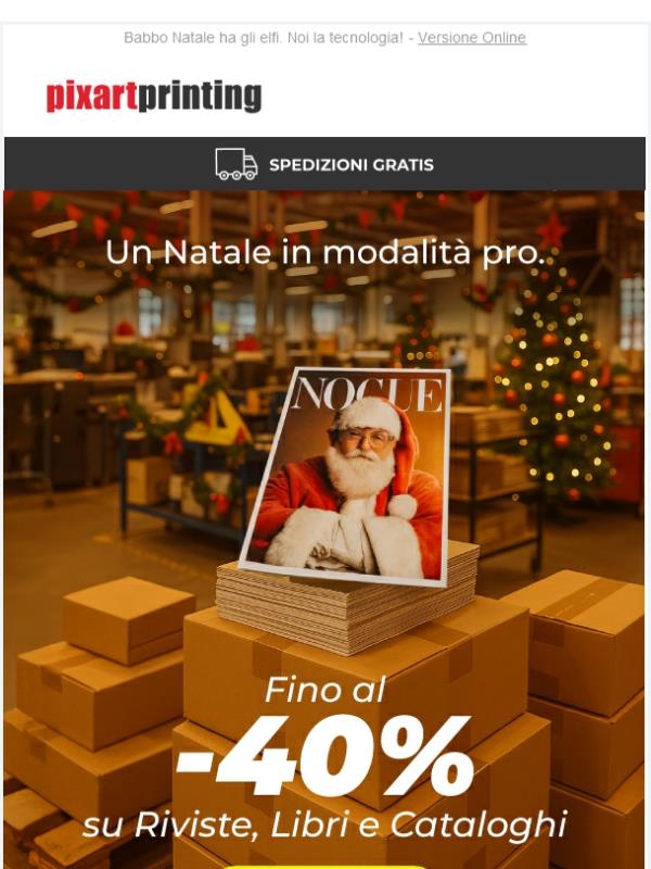 Magie natalizie livello pro! Riviste e libri fino al -40%