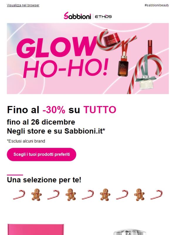 🎅 Fino al -30% SU TUTTO