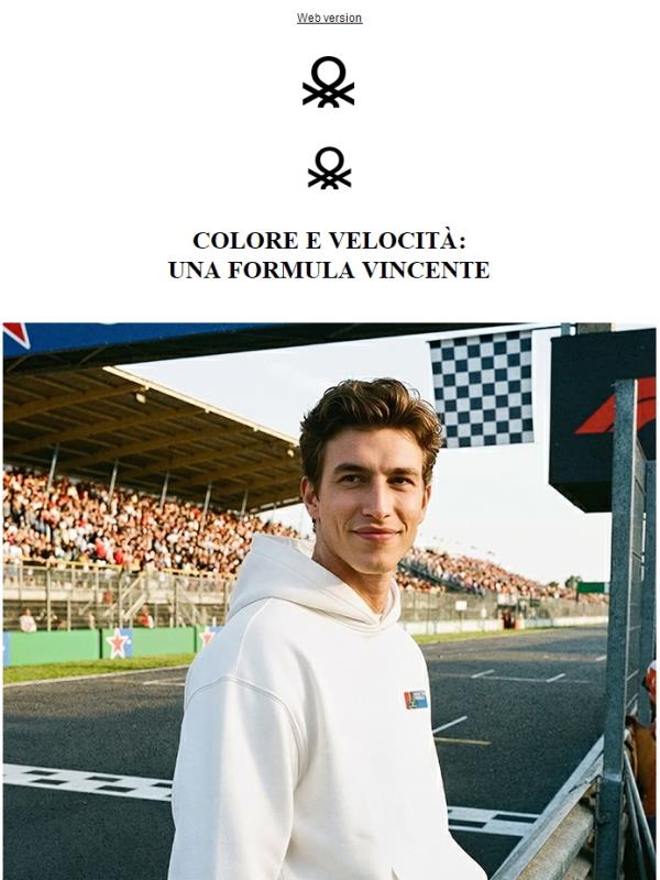 Benetton Formula: colore e velocità