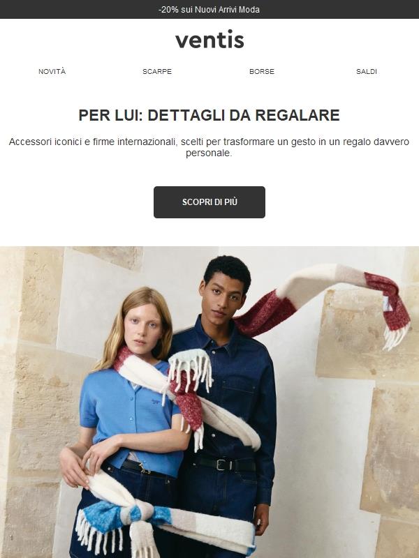 Regali per lui, scelti con stile