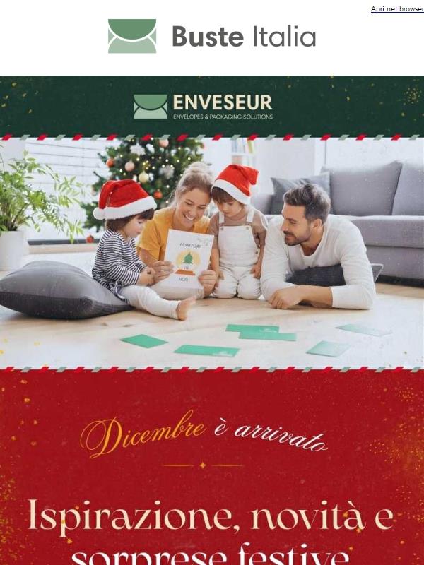 🎁 Dicembre inizia con ispirazione e novità speciali