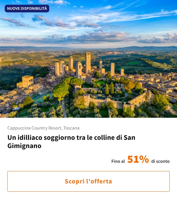 Un idilliaco soggiorno tra le colline di San Gimignano