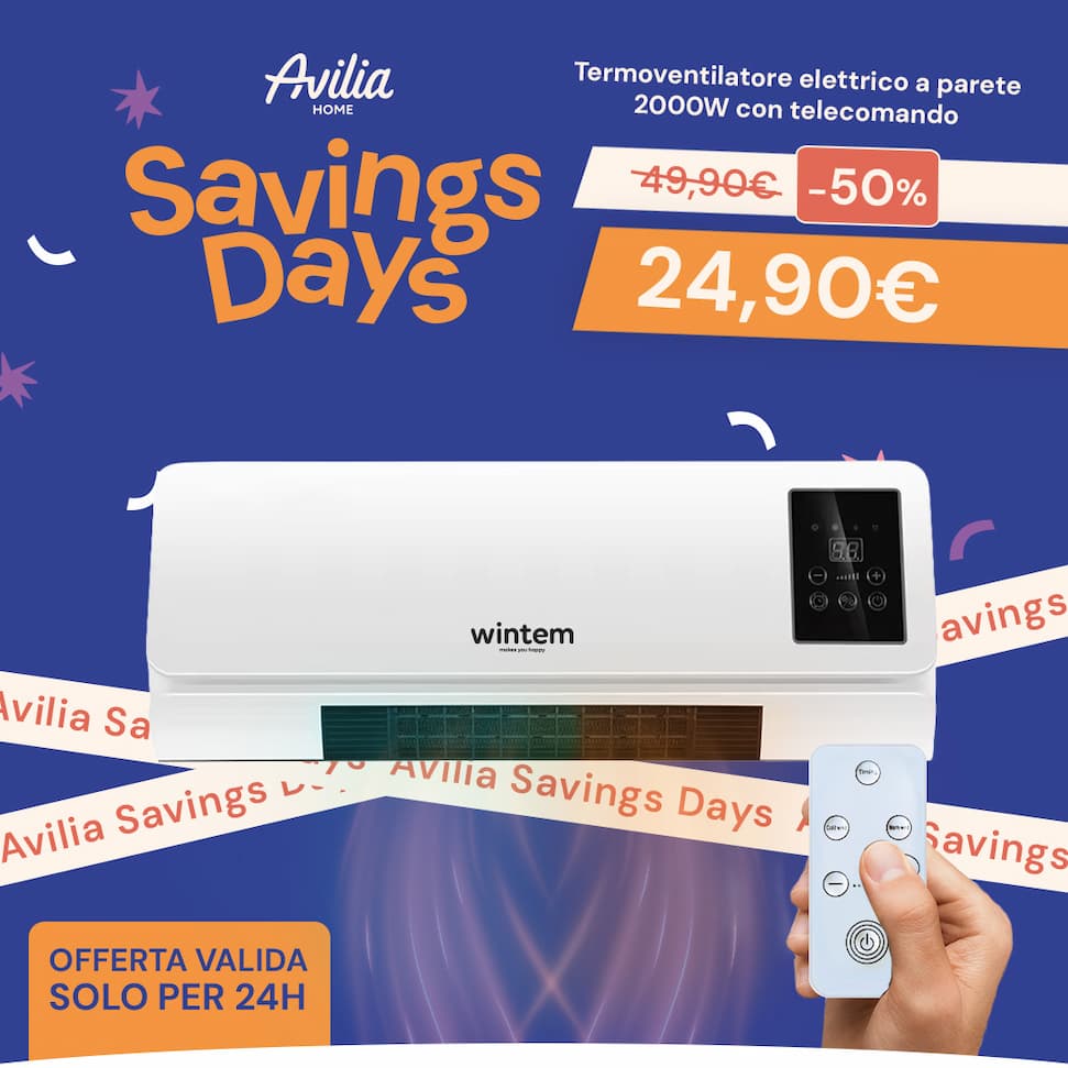 Avilia Home - Immagine copertina Savings Days
