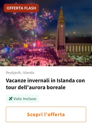 Vacanze invernali in Islanda con tour dell&#x27;aurora boreale