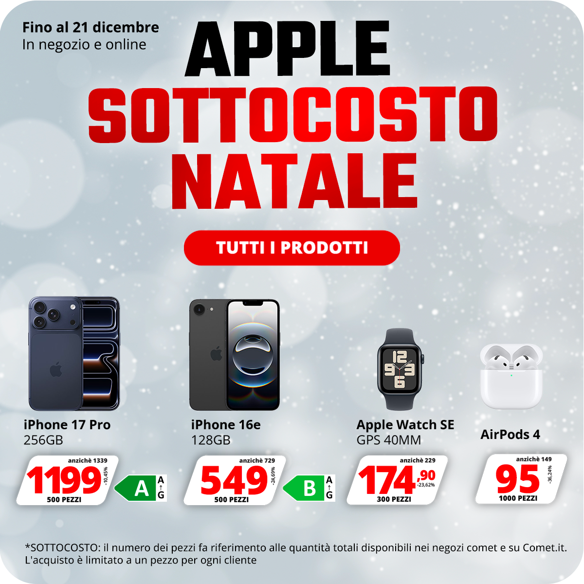 Apple Natale Sottocosto