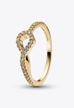 Pandora Infinite Lab-grown Diamond Bold Pavé Ring