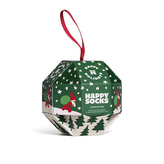 1-Pack Snow Globe Sock Gift Set
