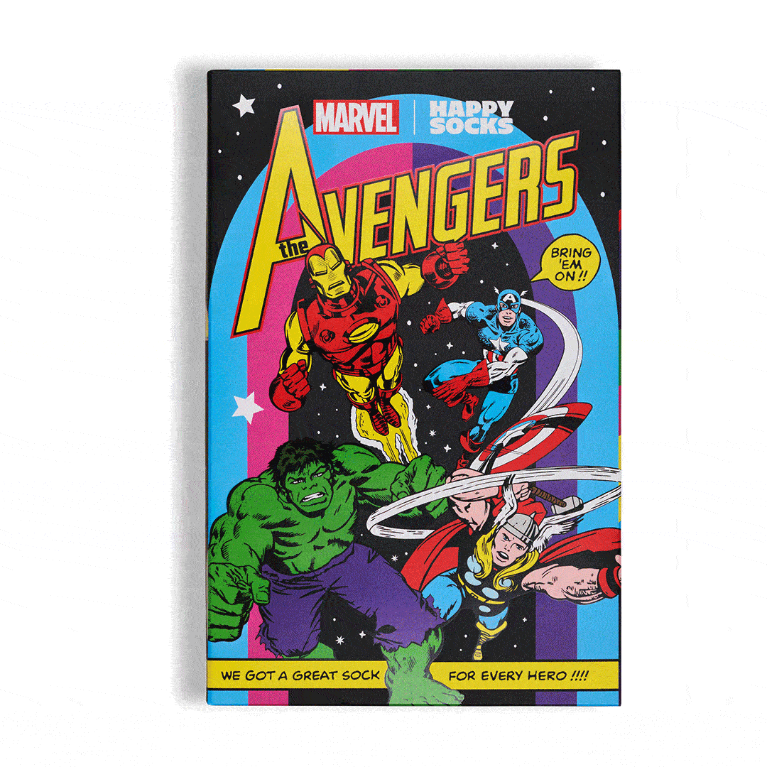 MARVEL™ Avengers 6-Pack Socks Gift Set