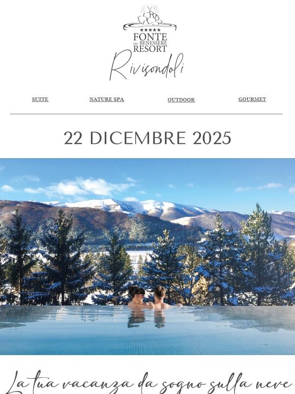 22 dicembre 2025: New Opening! ❄️