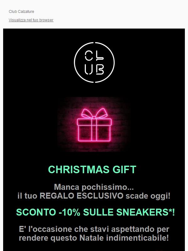 CHRISTMAS PROMO 🎁 -10% solo per OGGI