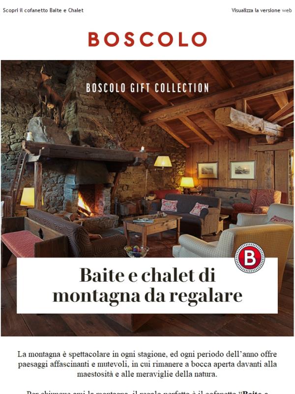 Baite e chalet di montagna da regalare