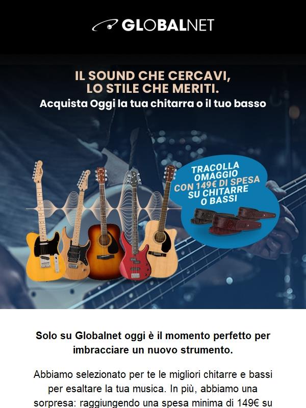 Un regalo per il tuo nuovo strumento