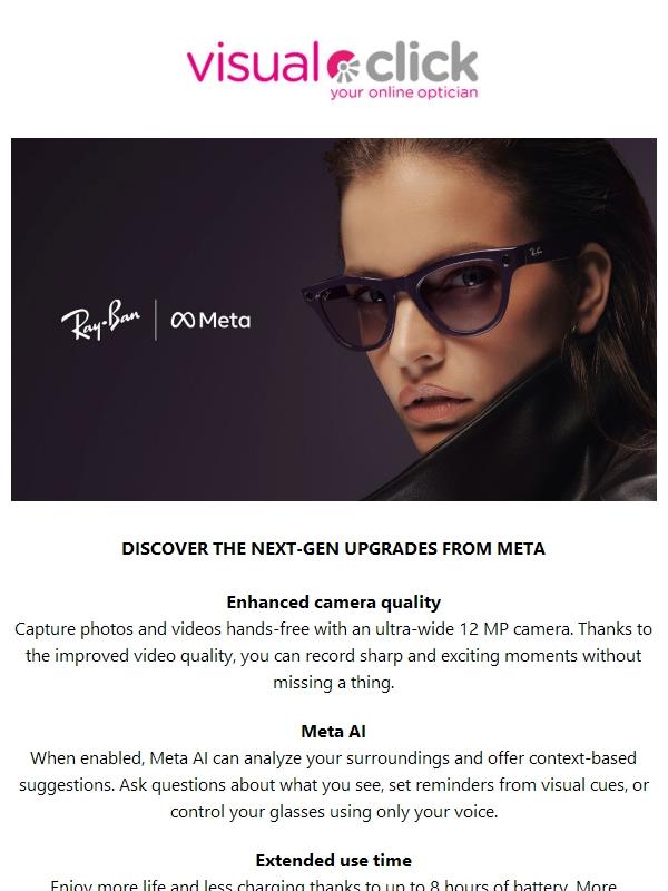 New Ray-Ban Meta: Discover the next-gen upgrades from Meta