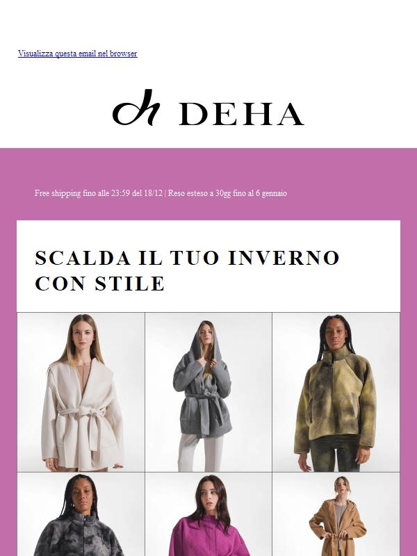 Scalda il tuo inverno con stile!