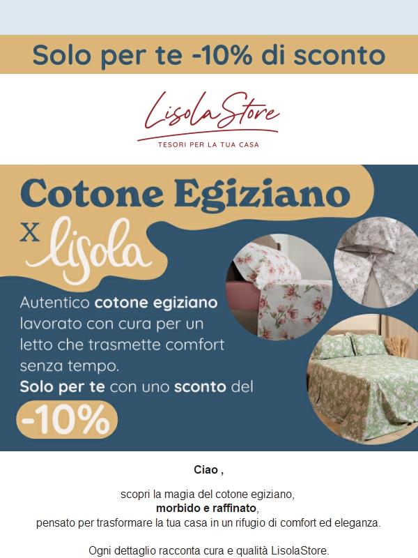 🧵 Sconto speciale di -10% sui nostri nuovi prodotti, solo per te!