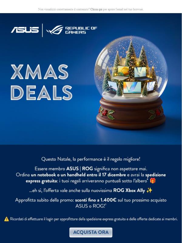 Ricevi il tuo Notebook entro Natale! 🚚🎁