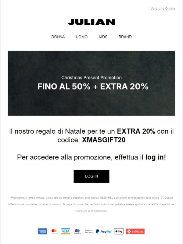 CHRISTMAS EXTRA | Non dimenticare il tuo regalo di Natale