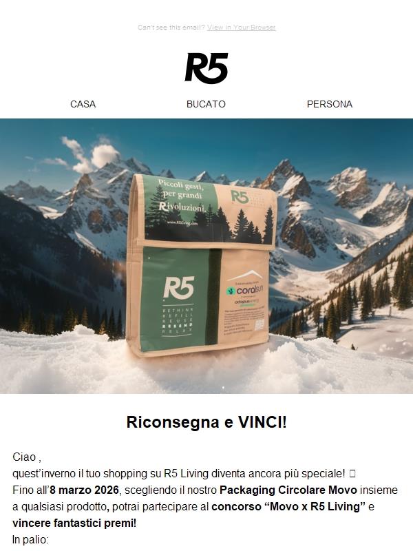 Partecipa al concorso e vinci fantastici premi!