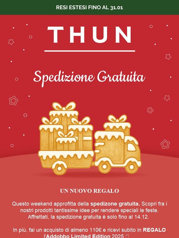 SPEDIZIONE GRATUITA: affrettati 🎁
