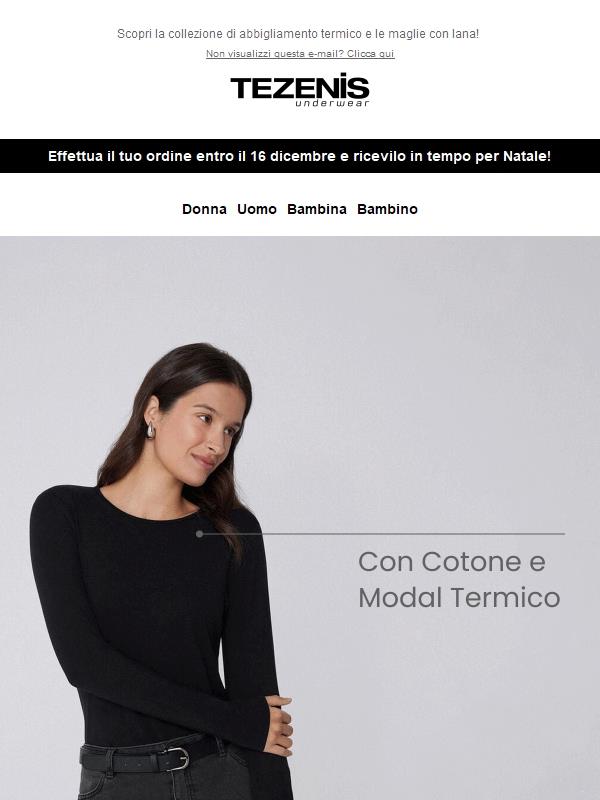 Termico che scalda, stile che conquista 💙❄️