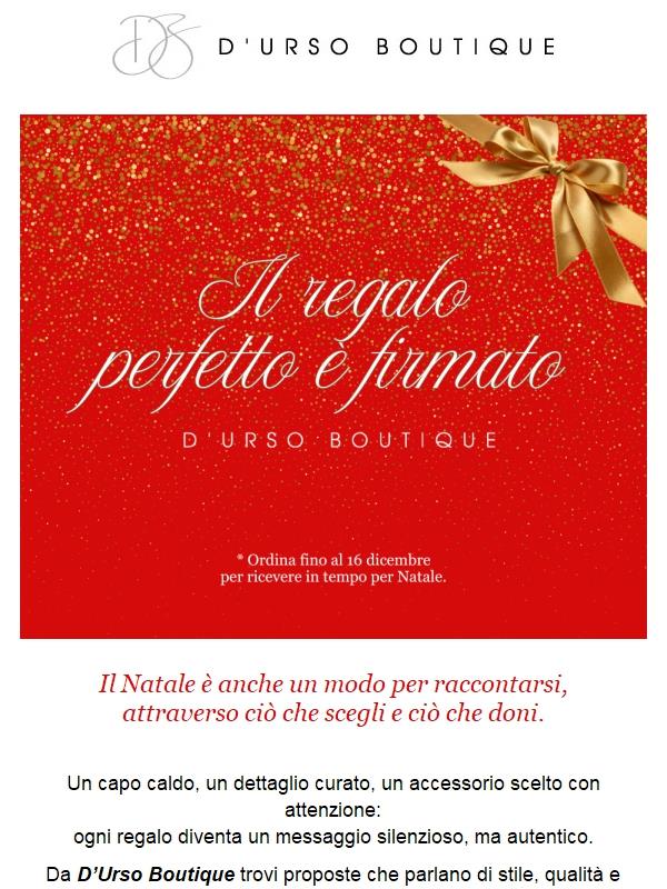 Un regalo che parla di te 🎄