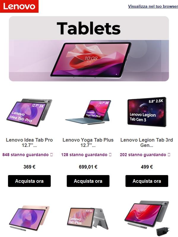 Nuove scelte personalizzate solo per te!