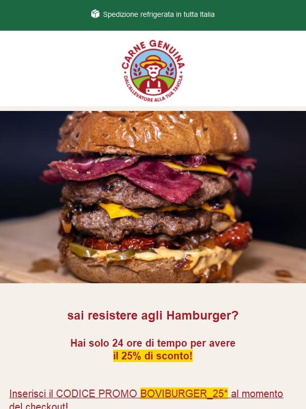 🍔 Super Hamburger, Super Risparmio!